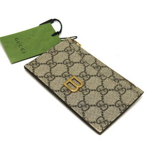 Gucci The Hacker Project Zip Wallet Brown